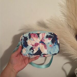 Vera Bradley Floral Quilted Mini Belt Bag
